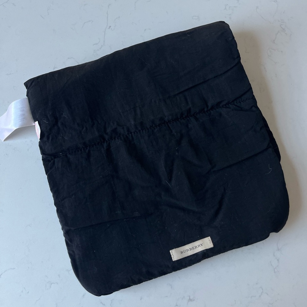 Burberry Graceford Nylon Tonal Check Diaper Bag - Picture 12 of 16